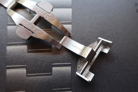 panerai buckle clasp 22mm brushed etsy